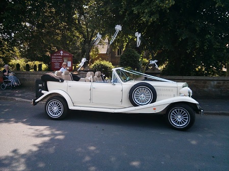 Wedding car Tickton East Yorkshire