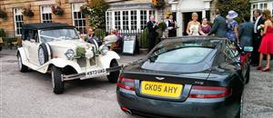 Wedding car in Helmsley