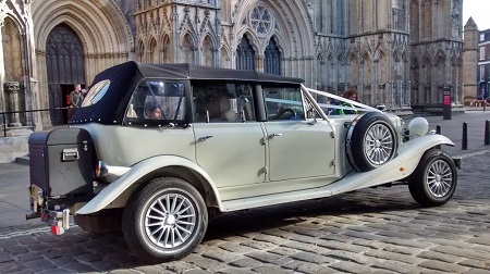 Wedding car York Minster