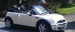 Mini Wedding Car in Sutton on The Forest